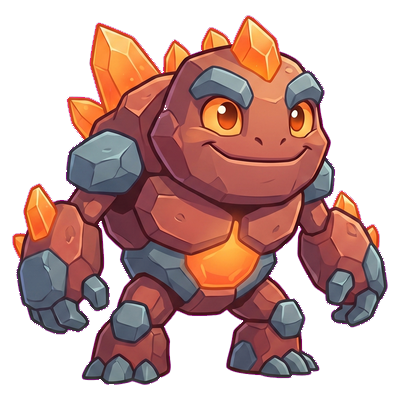 Crystodon - Rock-type Soltokemon