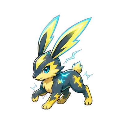Neonhare - Electric-type Soltokemon
