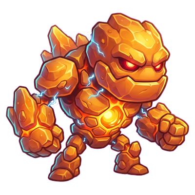 Embergolem - Rock-type Soltokemon