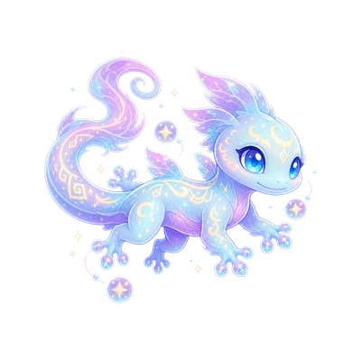 Miragecko - Etherial-type Soltokemon