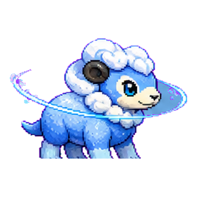Orbitalamb - Etherial-type Soltokemon