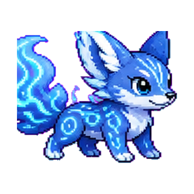 Runefox - Etherial-type Soltokemon