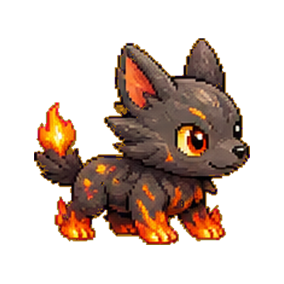 Ashpup - Fire-type Soltokemon