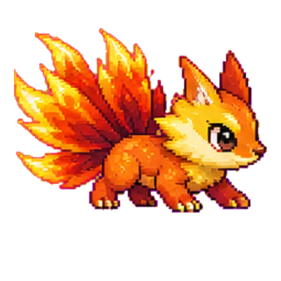 Blazetail - Fire-type Soltokemon