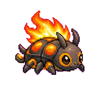 Cindermite - Fire-type Soltokemon