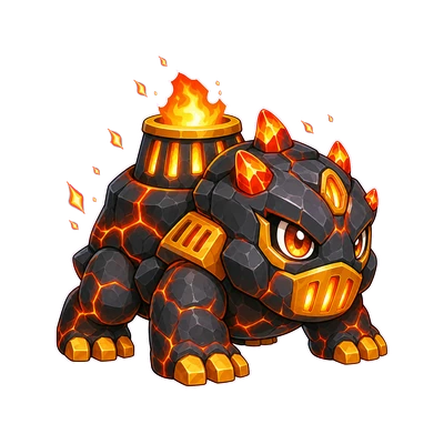 Kilnox - Fire-type Soltokemon