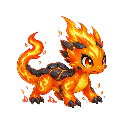 Lavaskip - Fire-type Soltokemon