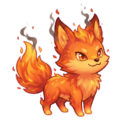 Flickyro, a Fire-type Soltokemon