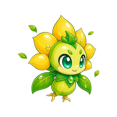 Bloomlet - Grass-type Soltokemon