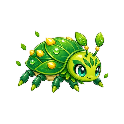 Budbeetle - Grass-type Soltokemon