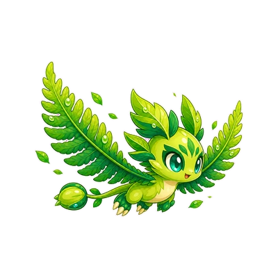 Fernwing - Grass-type Soltokemon