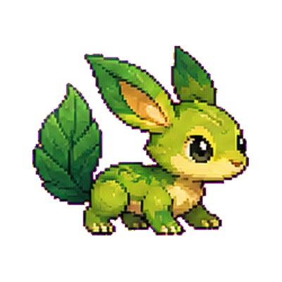 Leafaroo - Grass-type Soltokemon