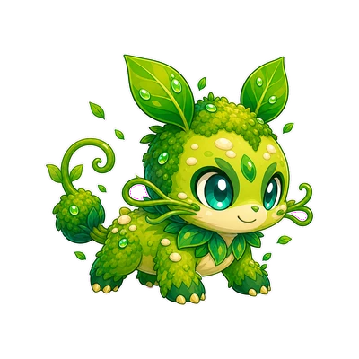 Mosskit - Grass-type Soltokemon