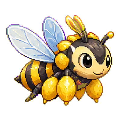 Nectarbee - Grass-type Soltokemon