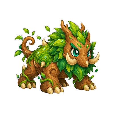 Rootusk - Grass-type Soltokemon