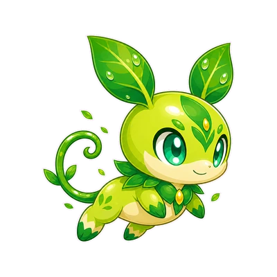 Spriggle - Grass-type Soltokemon