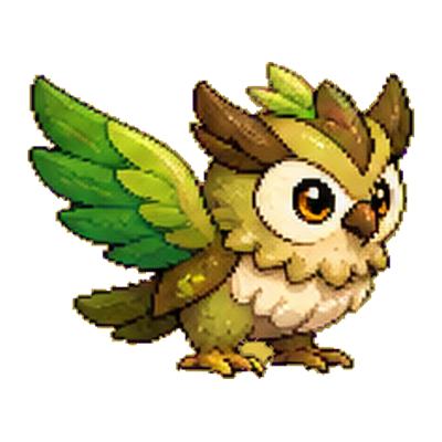 Sproutowl - Grass-type Soltokemon