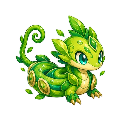 Vinecoil - Grass-type Soltokemon