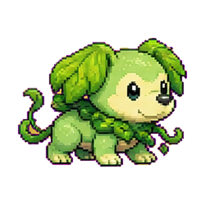 Vinepup - Grass-type Soltokemon