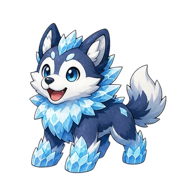 Cryopup - Ice-type Soltokemon