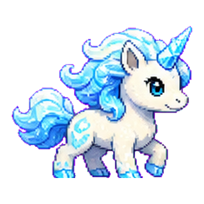 Glacicorn - Ice-type Soltokemon