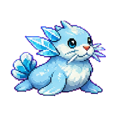 Glintseal - Ice-type Soltokemon