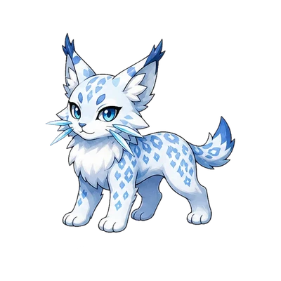 Icicleynx - Ice-type Soltokemon