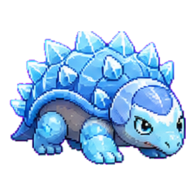 Shardillo - Ice-type Soltokemon