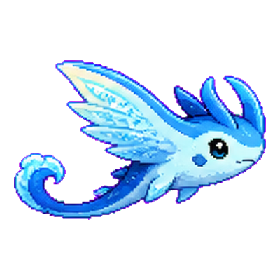 Snowray - Ice-type Soltokemon