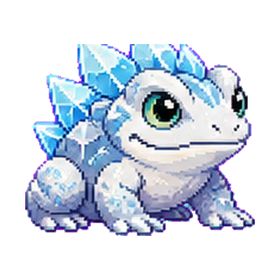 Snowtoad - Ice-type Soltokemon