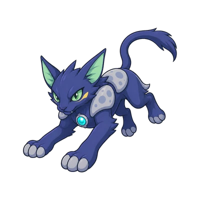 Craterlynx - Lunar-type Soltokemon