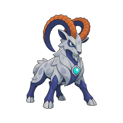 Haloibex - Lunar-type Soltokemon