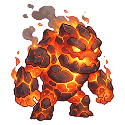 Magmaton - Fire-type Soltokemon