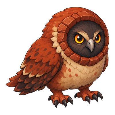 Craterowl - Martian-type Soltokemon