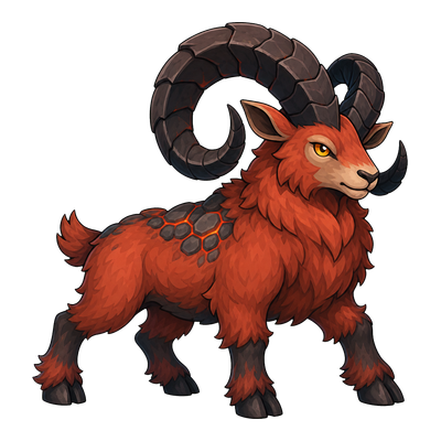Tharsisram - Martian-type Soltokemon