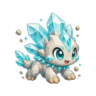 Quartzling - Rock-type Soltokemon