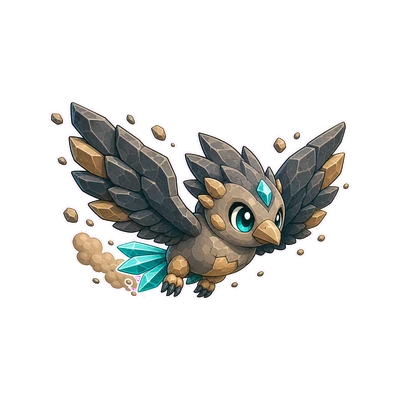 Slatewing - Rock-type Soltokemon