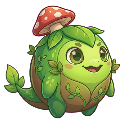 Toadcap - Grass-type Soltokemon