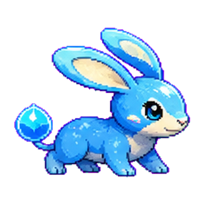 Aquabun - Water-type Soltokemon