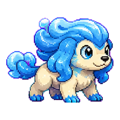 Lagoonpup - Water-type Soltokemon