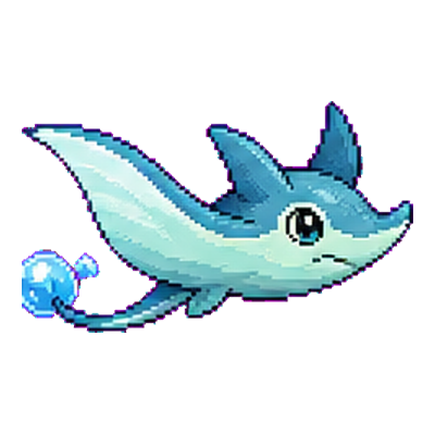 Mistray - Water-type Soltokemon