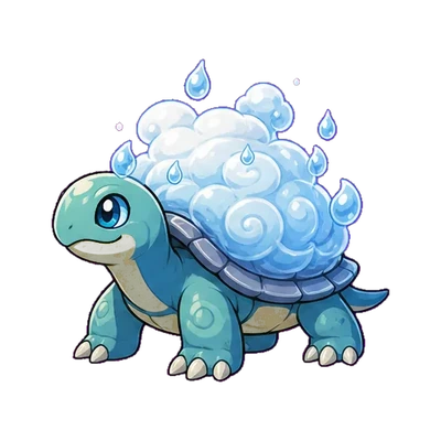 Misturtle - Water-type Soltokemon