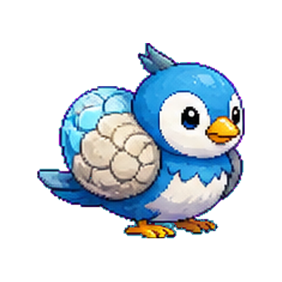 Shellfinch - Water-type Soltokemon