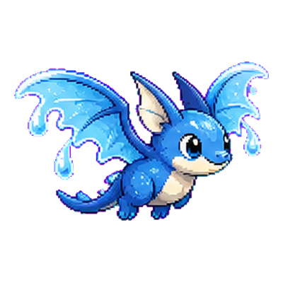 Splashbat - Water-type Soltokemon