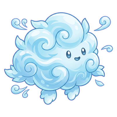 Cloudbun - Wind-type Soltokemon