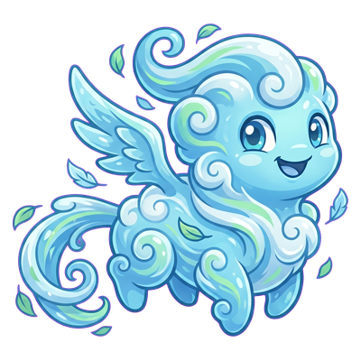 Cumulin - Wind-type Soltokemon