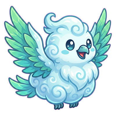 Pufflet - Wind-type Soltokemon