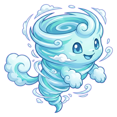 Tornadot - Wind-type Soltokemon