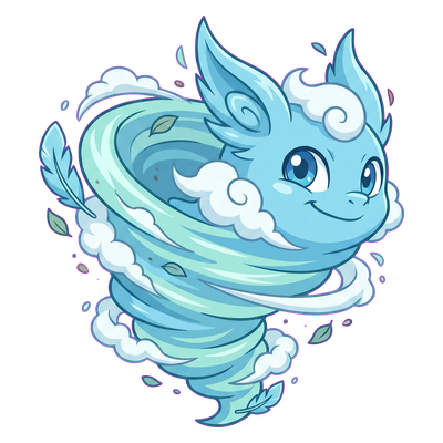 Zephyrkit - Wind-type Soltokemon
